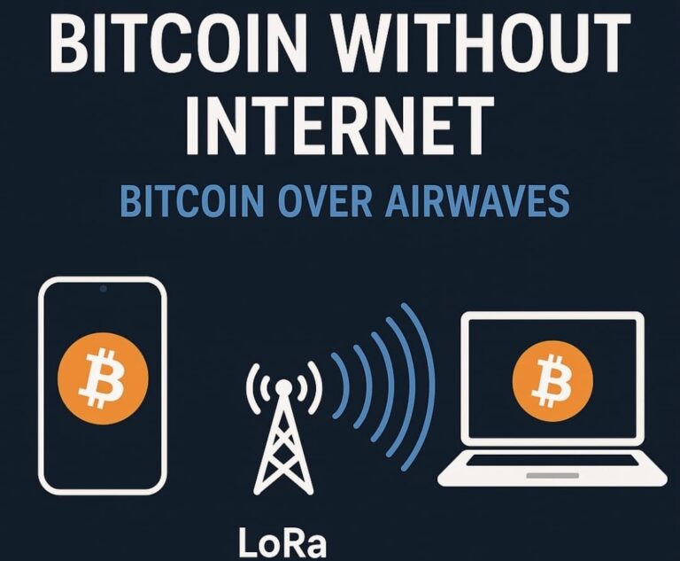 Bitcoin sin Internet