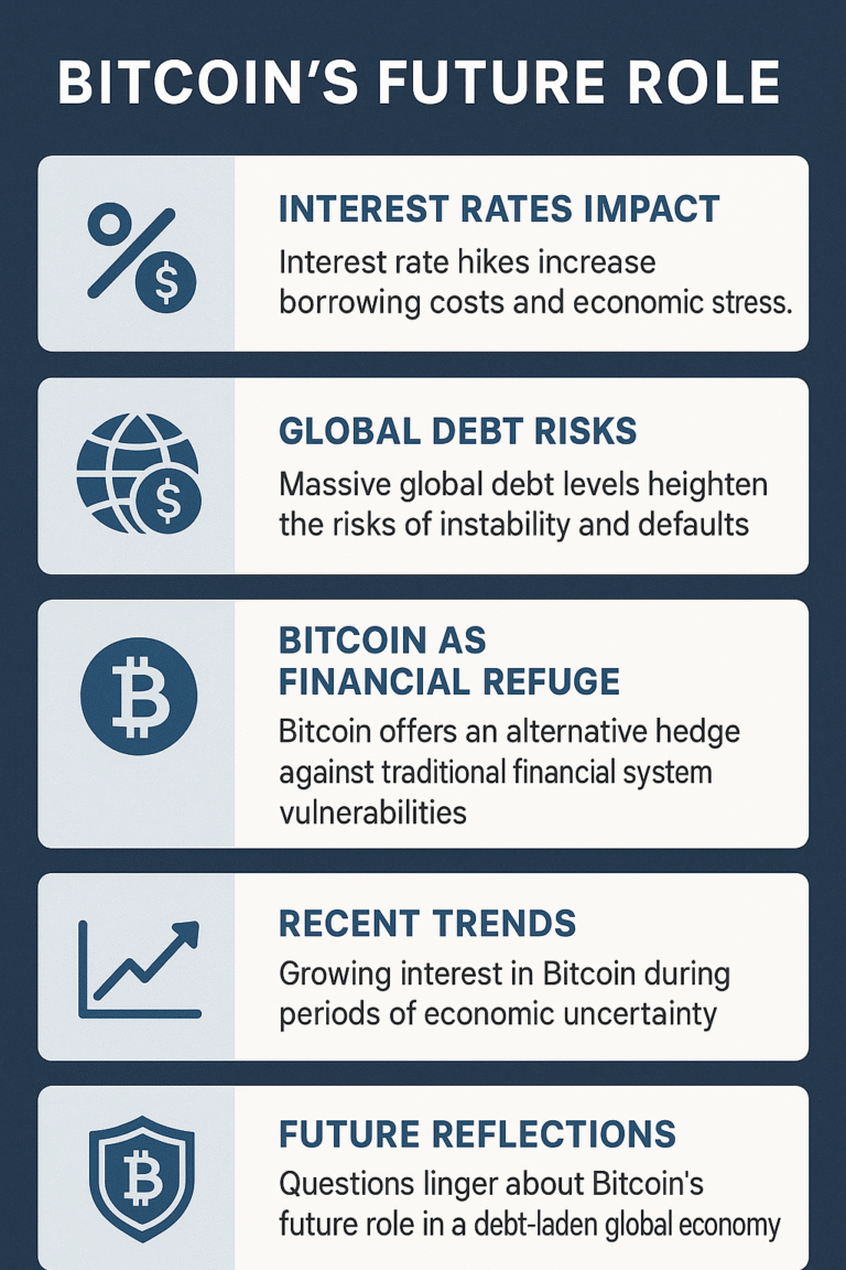 Tasas de interés, deuda global y Bitcoin: ¿qué nos espera? – Análisis para el futuro económico