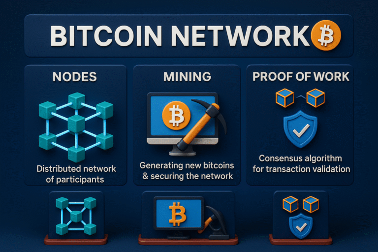 ¿Qué es la red Bitcoin y cómo funcionan los nodos?