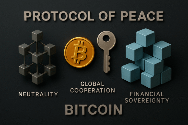 Bitcoin como Protocolo de Paz: más allá de la tecnología.