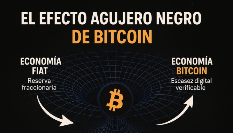 Bitcoin como un Agujero Negro