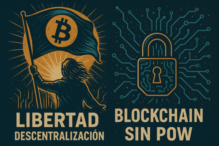 Bitcoin no te hace rico, te hace libre